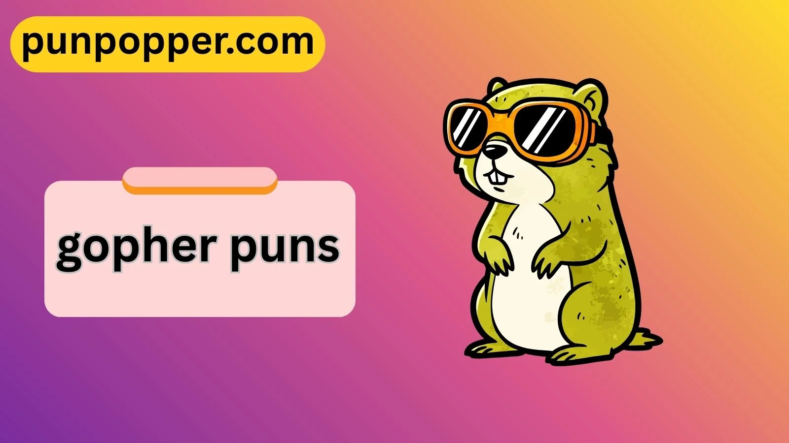 gopher puns