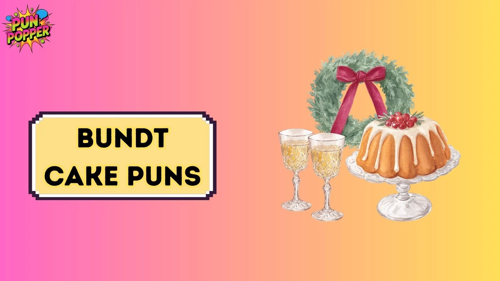 bundt cake puns