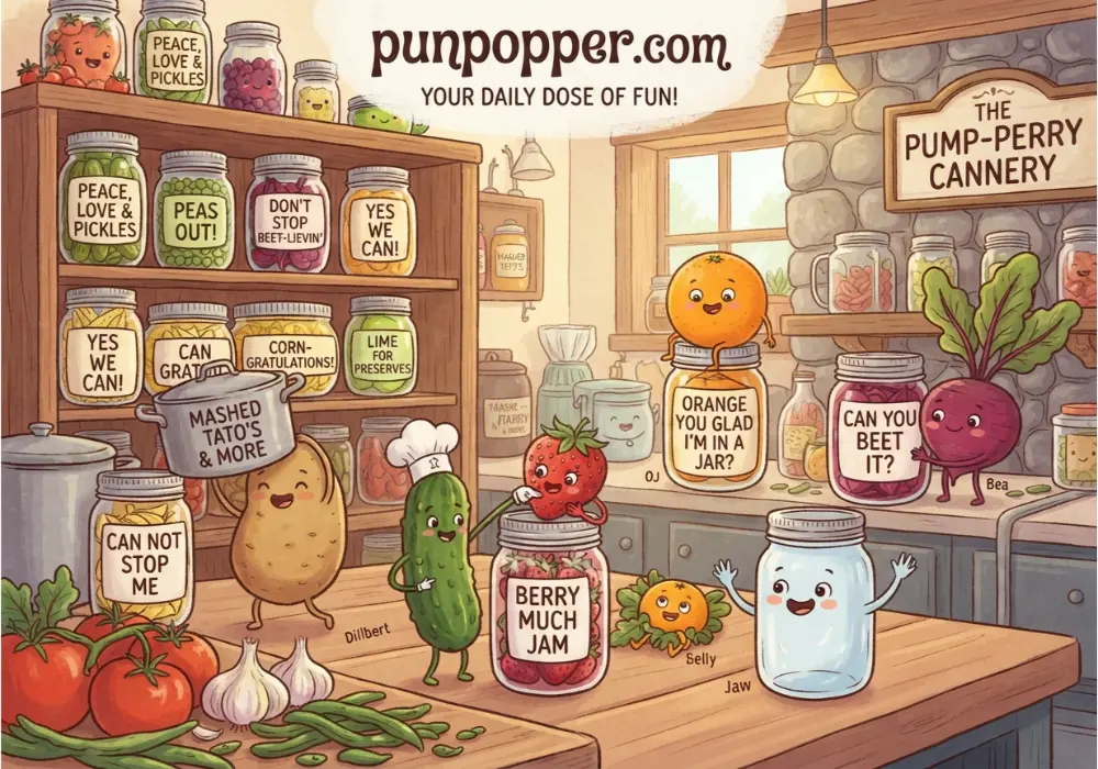 Canning Puns for Foodie Conversations