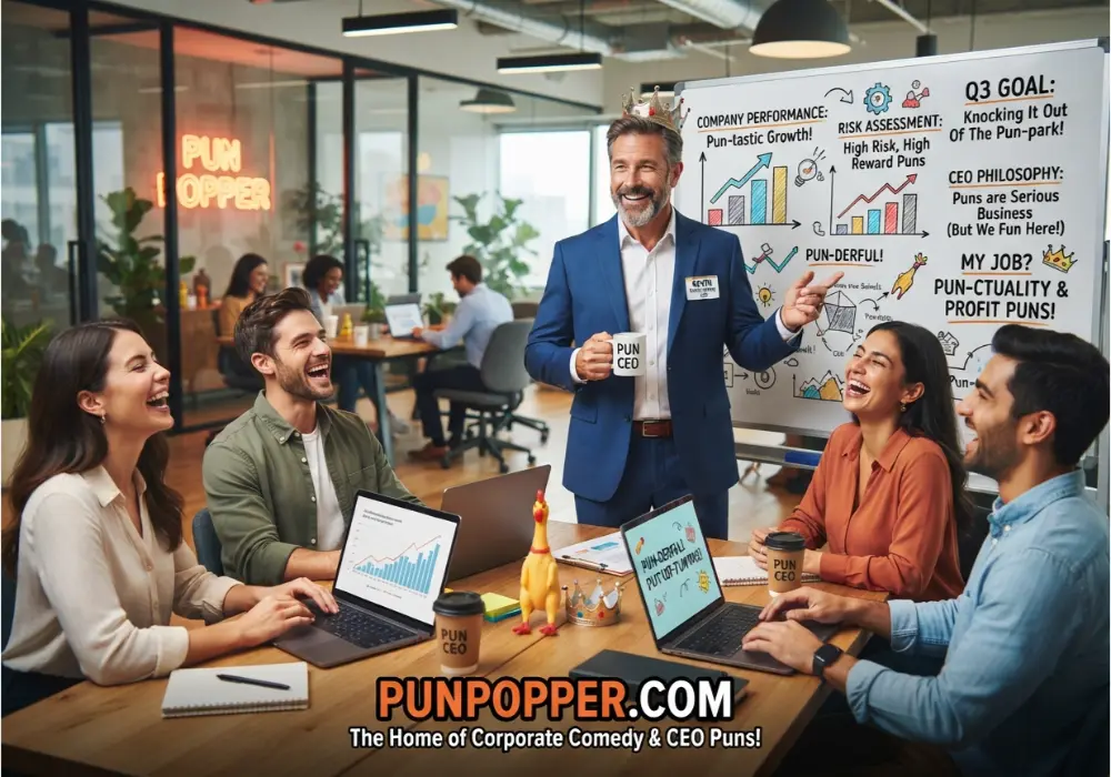 Funny CEO Puns for Instagram Captions