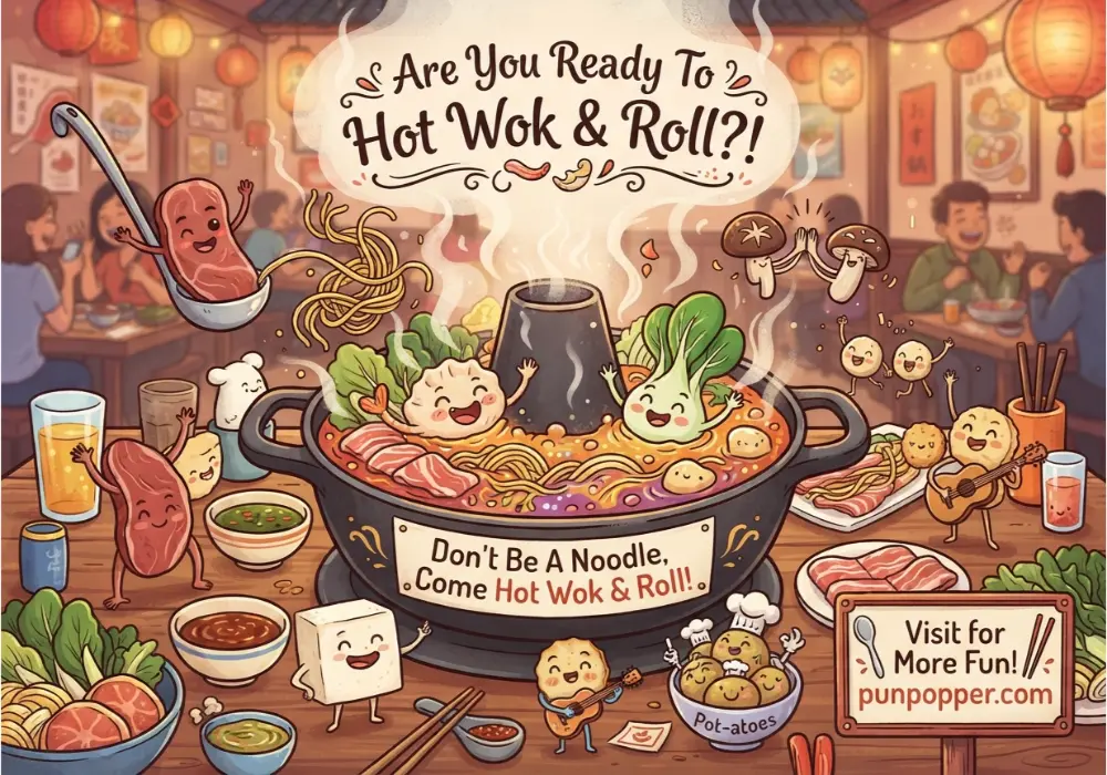Funny Hot Pot Puns for Instagram Captions