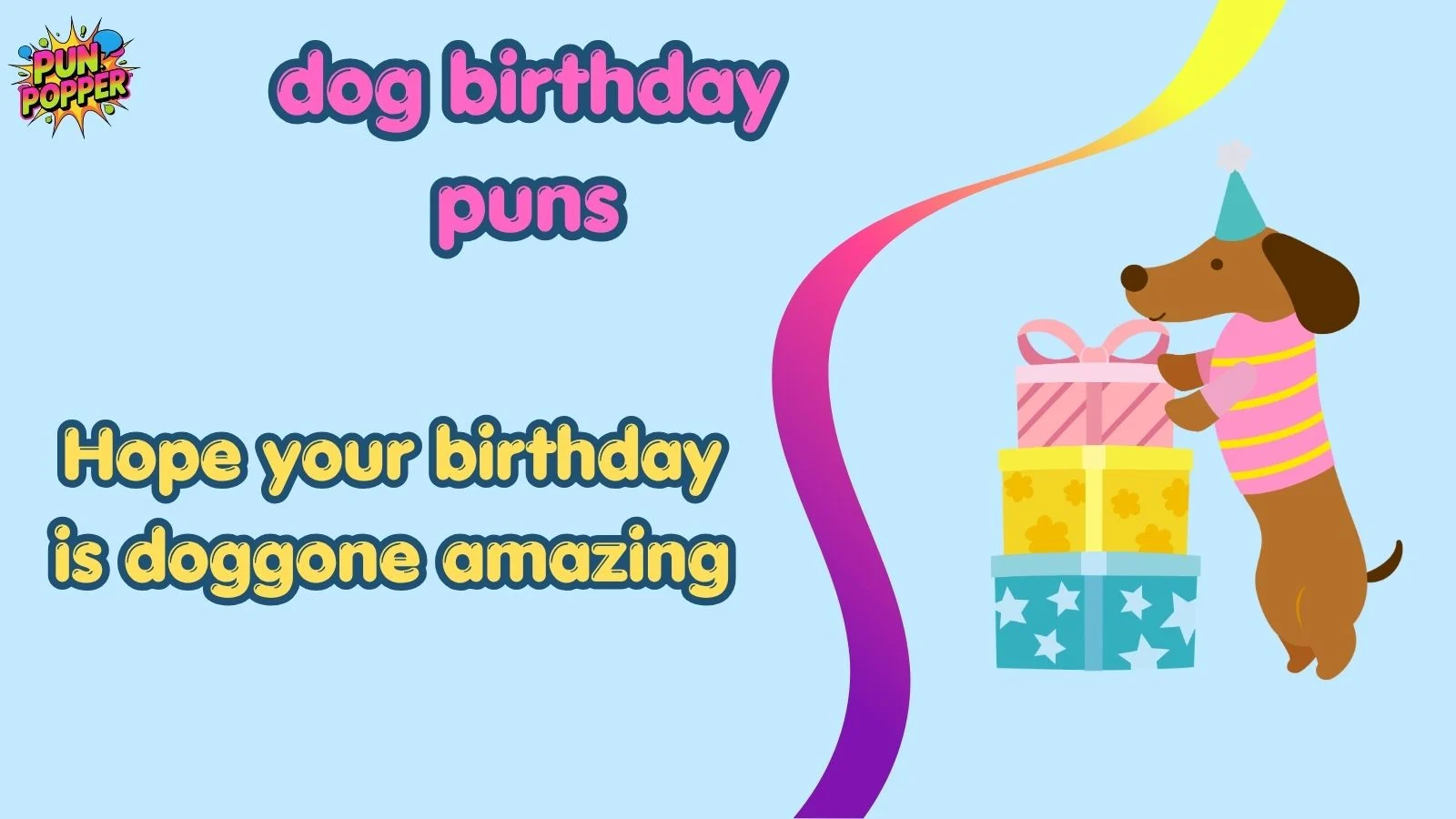 dog birthday puns