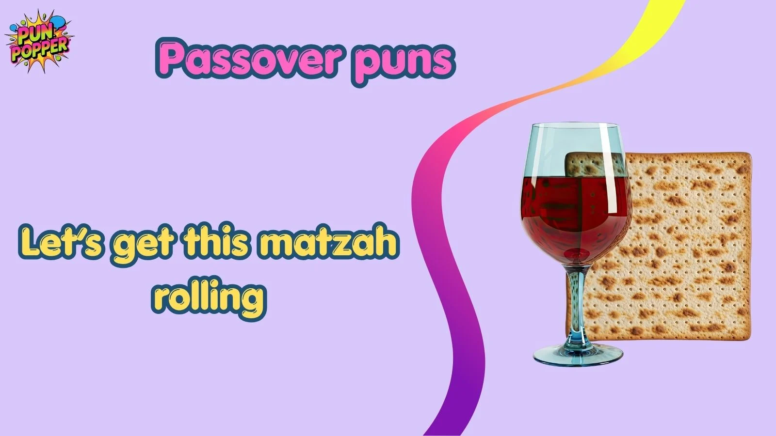 Passover puns