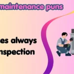 maintenance puns