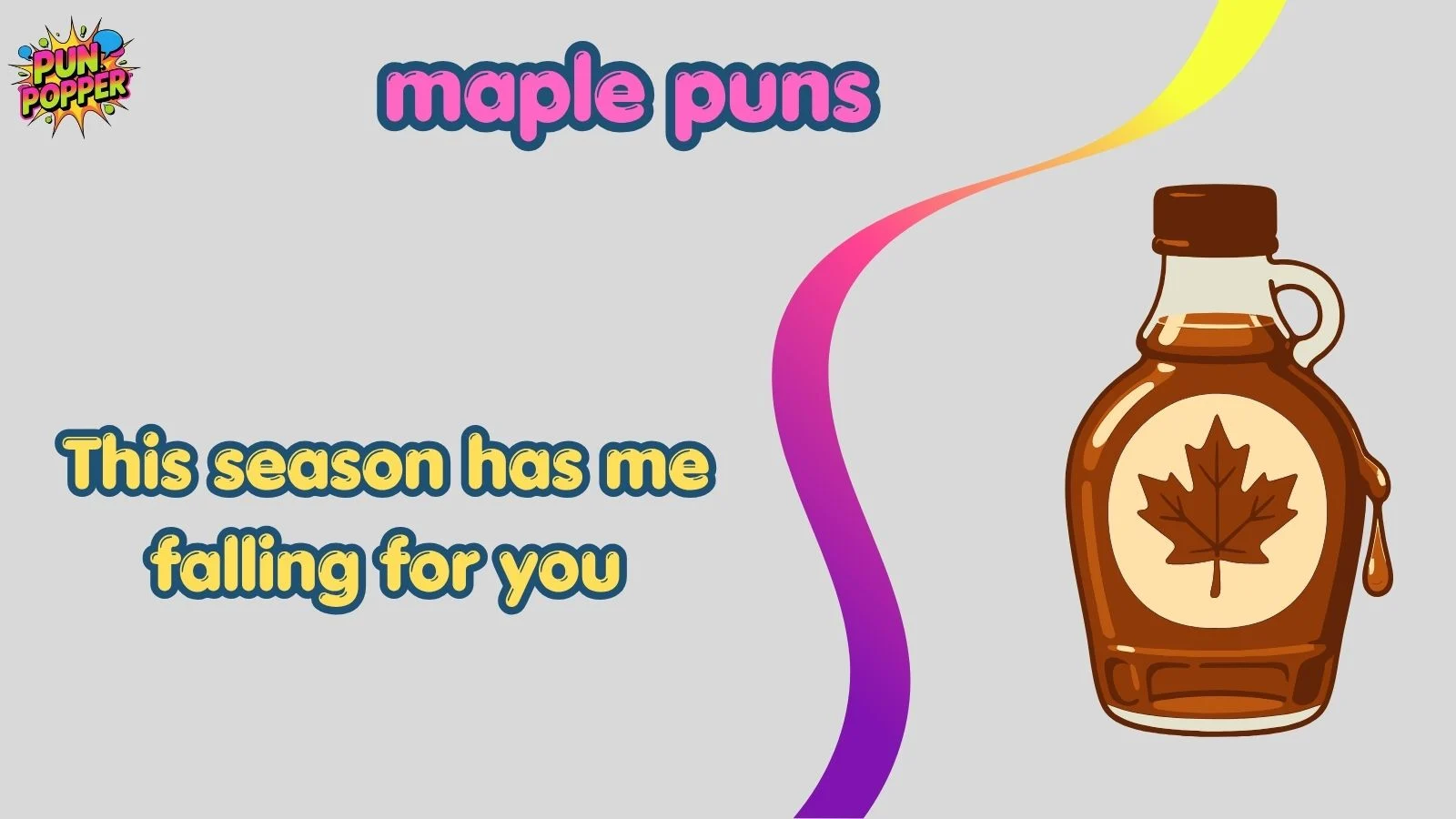 Maple puns
