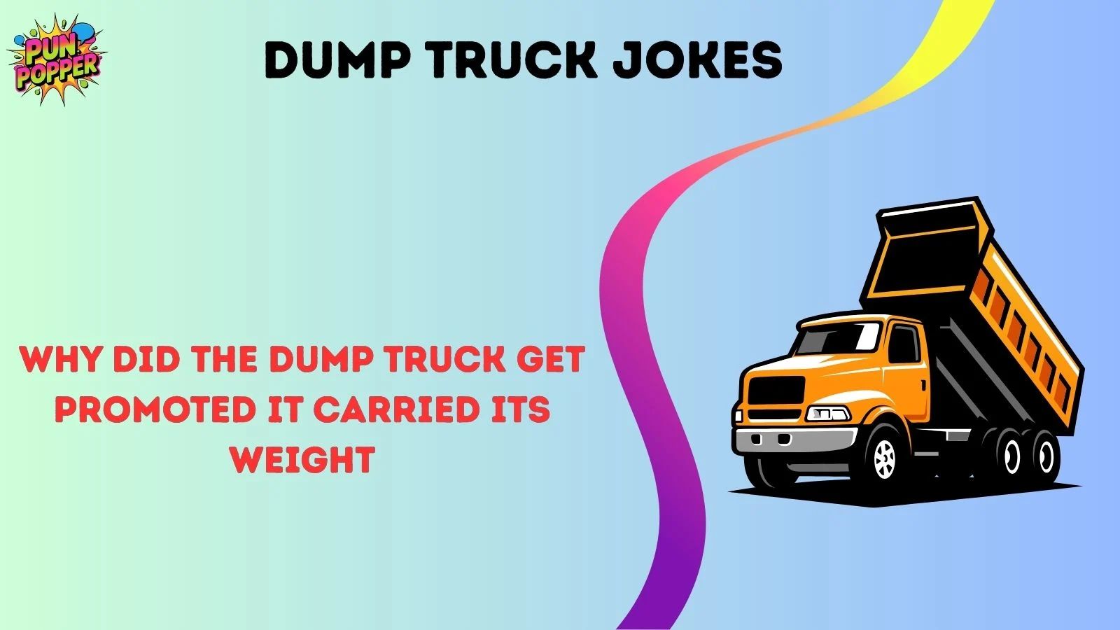 dump truck jokes