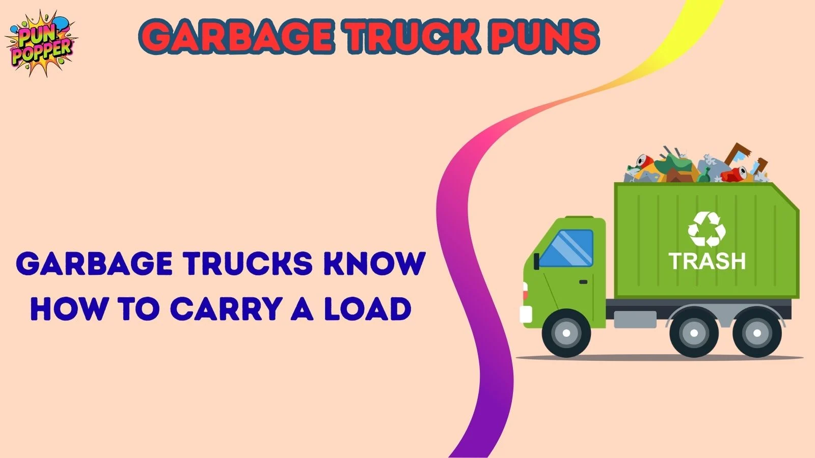 garbage truck puns