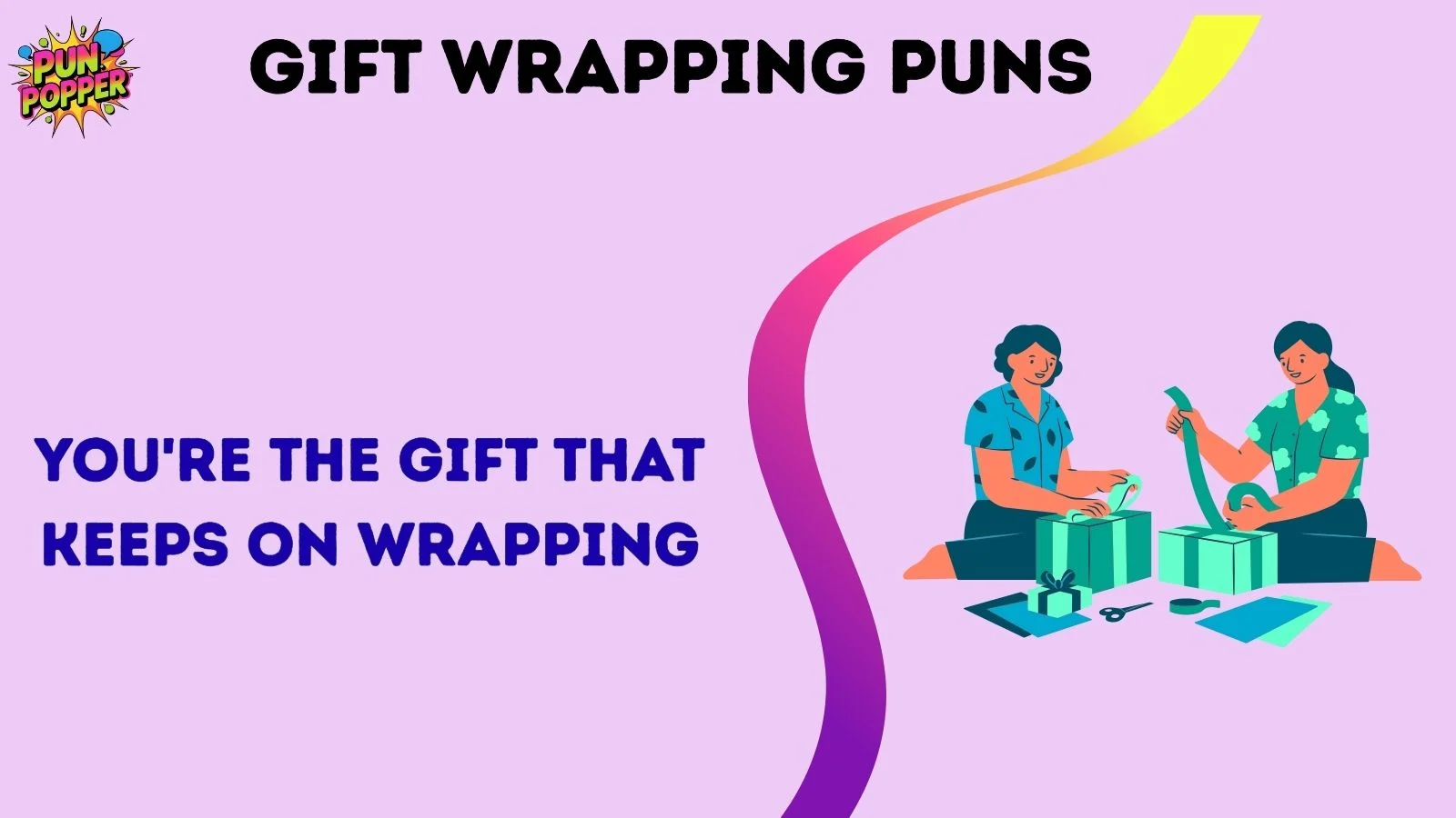 gift wrapping puns