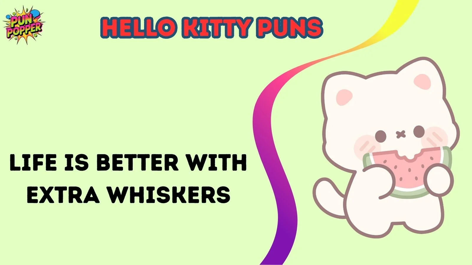 Hello Kitty Puns