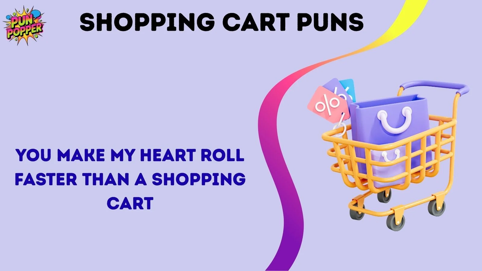 Shopping cart puns