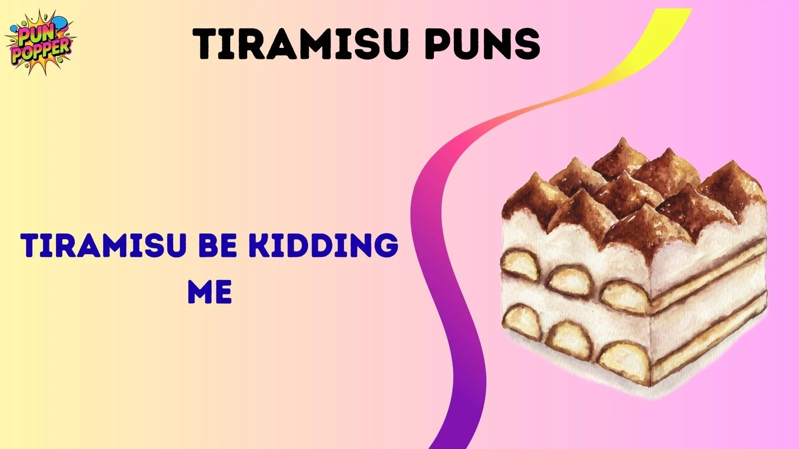 tiramisu puns