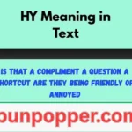 HY Meaning in Text