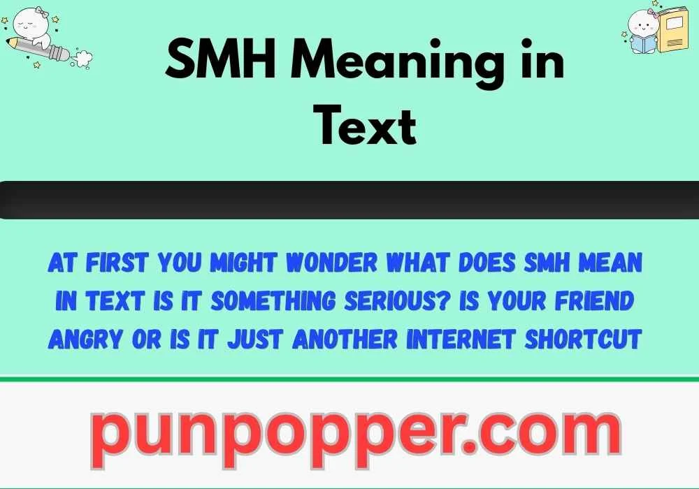 SMH Meaning in Text