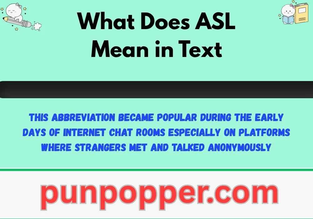 What Does ASL Mean in Text