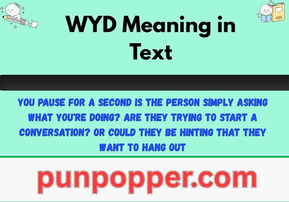 WYD Meaning in Text